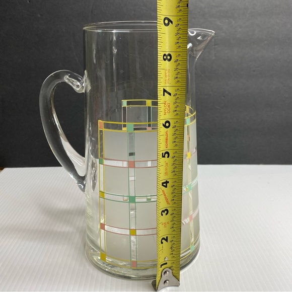 Vintage Culver Drinking Pitcher MCM RARE - Picture 7 of 10